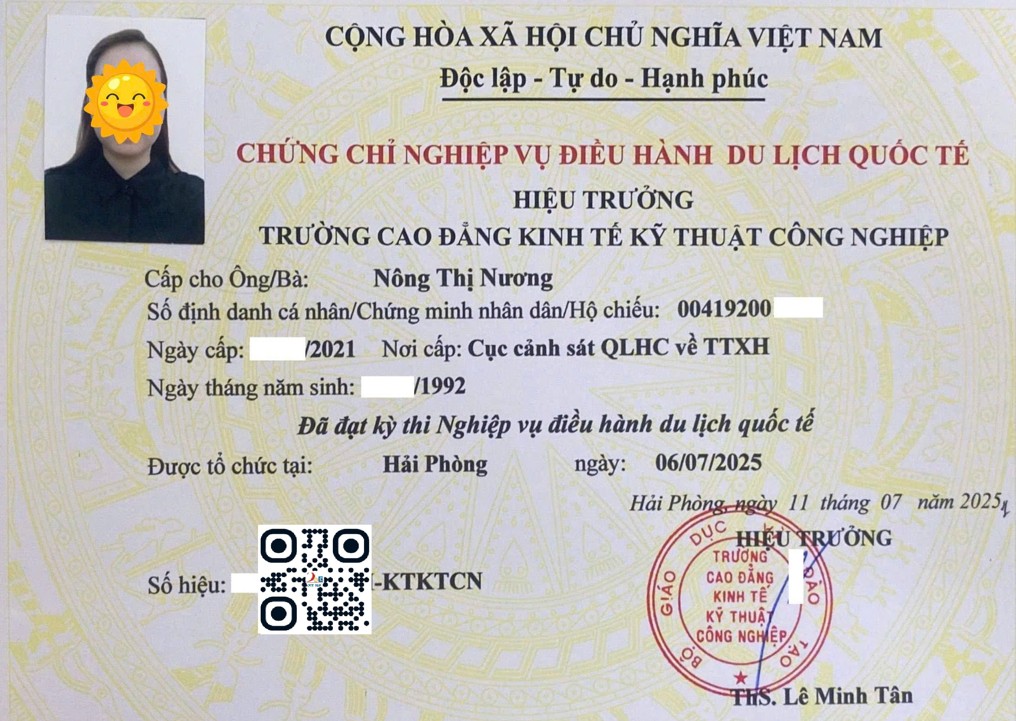 Thủ tục cấp thẻ hướng dẫn viên du lịch