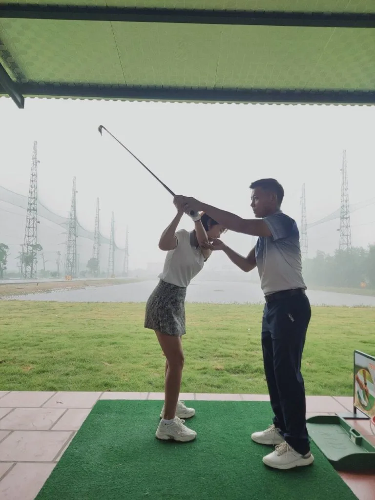 HÌnh ảnh thực tế về khoá học Golf