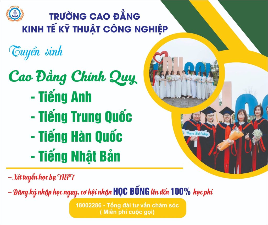 Xét tuyển Cao đăng tiếng anh