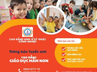 cao đẳng giáo dục mầm non