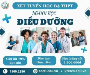 Cao đẳng Chính quy Ngành Điều Dưỡng 2025-2026