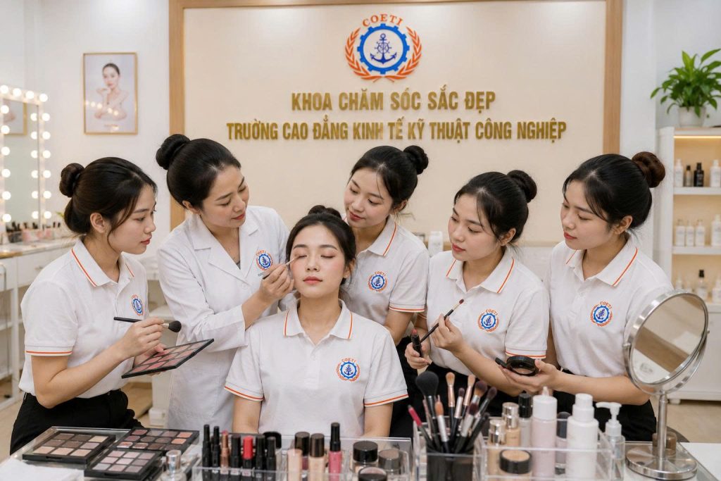 Tuyển Sinh Ngành Chăm Sóc Sắc Đẹp 2026
