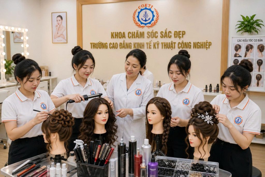 Tuyển Sinh Ngành Chăm Sóc Sắc Đẹp 2026