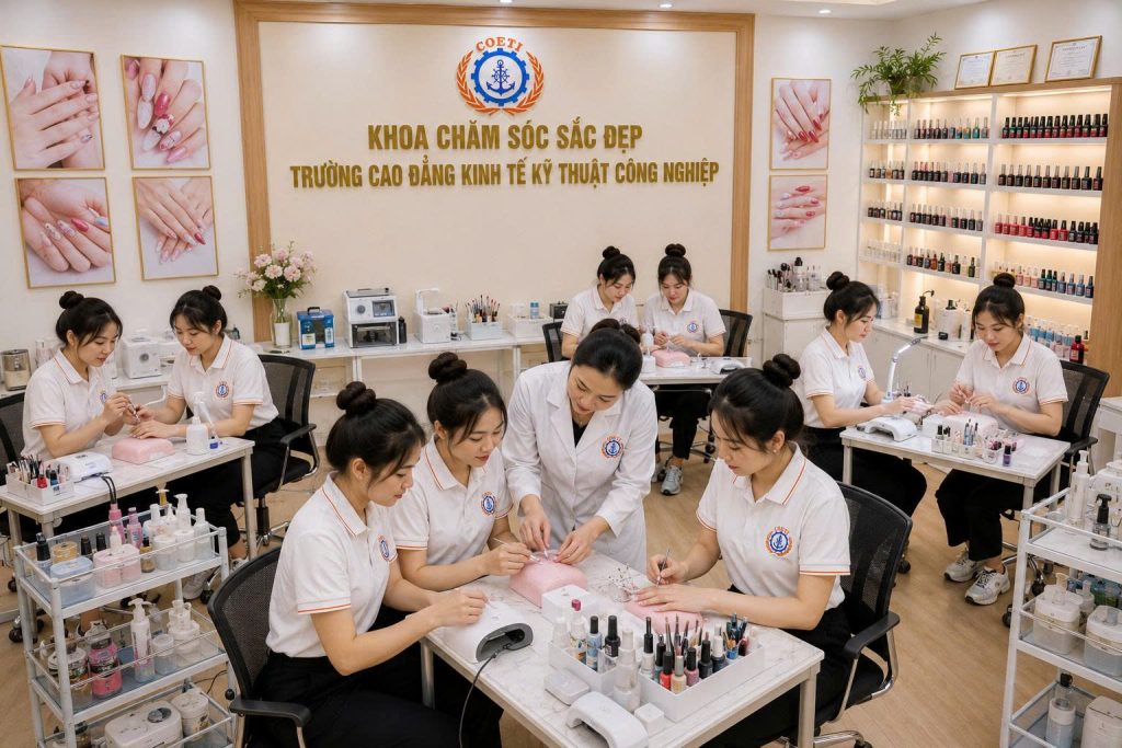 Tuyển Sinh Ngành Chăm Sóc Sắc Đẹp 2026