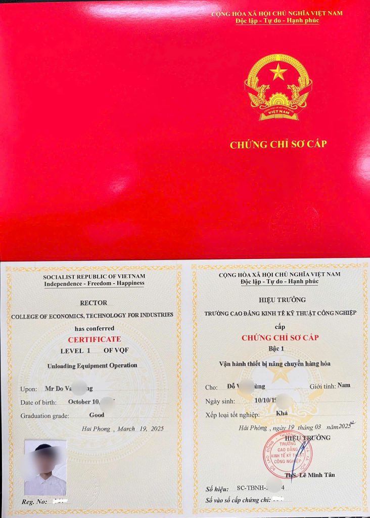 Chứng Chỉ Xe Nâng