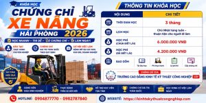 Chứng Chỉ Xe Nâng Hải Phòng 2026