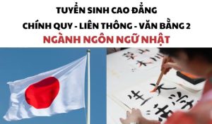 Tuyển Sinh Cao Đẳng Tiếng Nhật